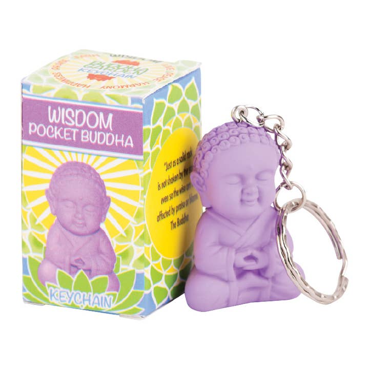 Benjamin International - Wholesale Keychain – Unisex - Pocket Buddha Keychain2
