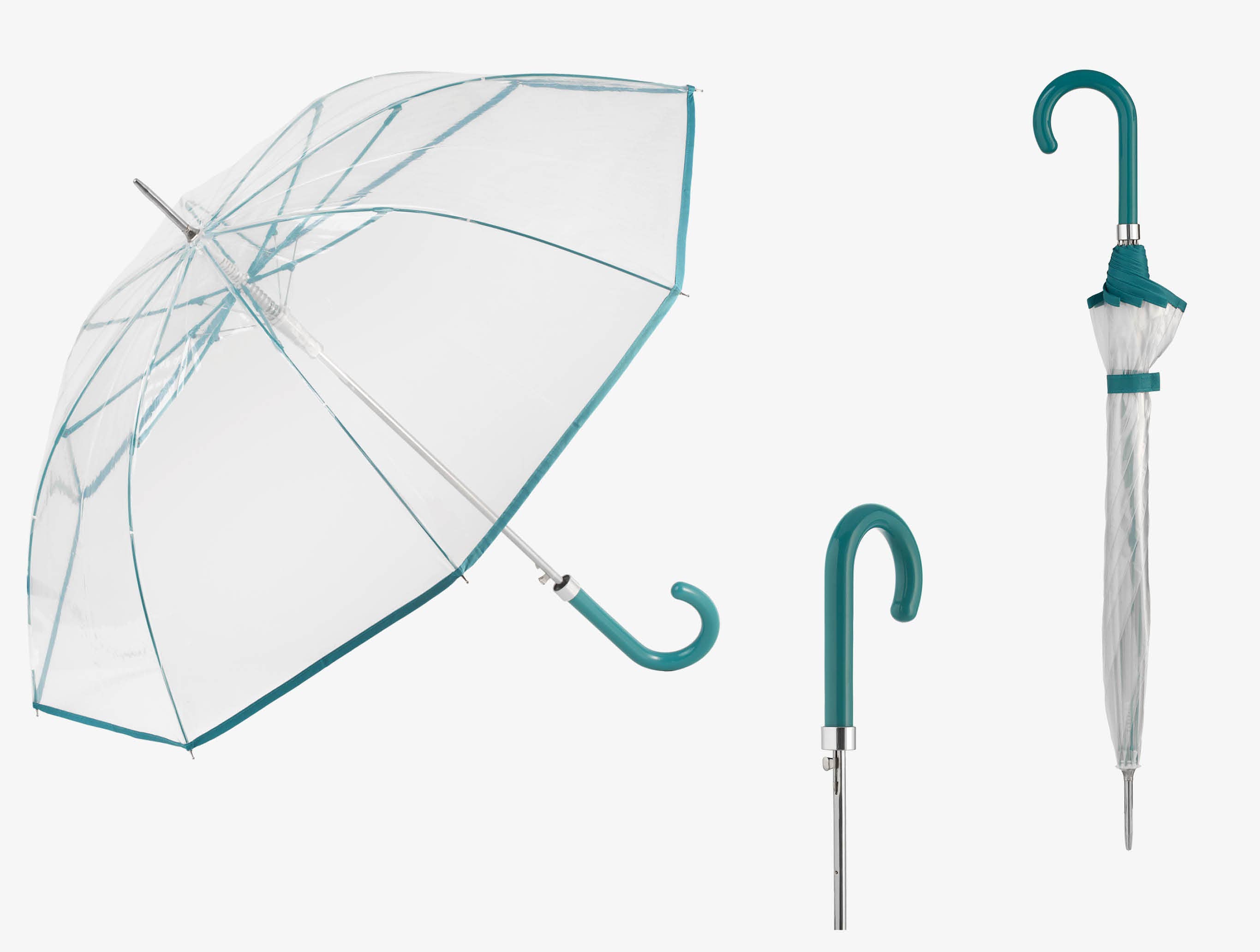 Mkr International - Wholesale Umbrella - Unisex - Large Automatic Transparent Weather Umbrella | Windproof7