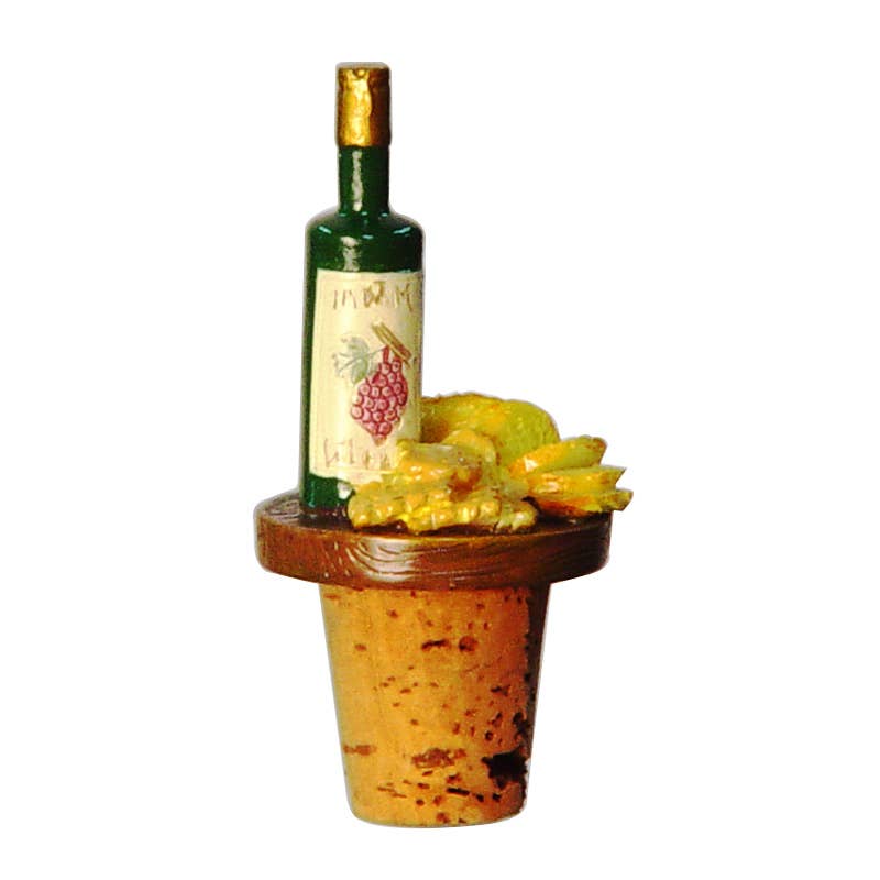 LeadingWare - Wholesale Wine Stopper - PRO4WW - White Wine Resin Wine Stopper0