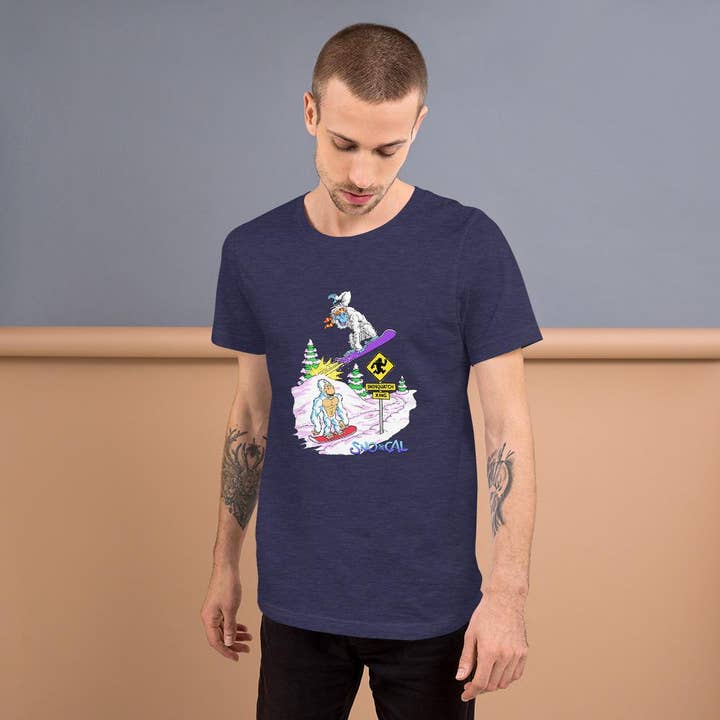Snosquatch snowboard shirt for wholesale by Sno*Cal