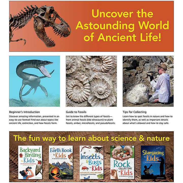 AdventureKEEN - Wholesale Book - Kids - Fossils for Kids