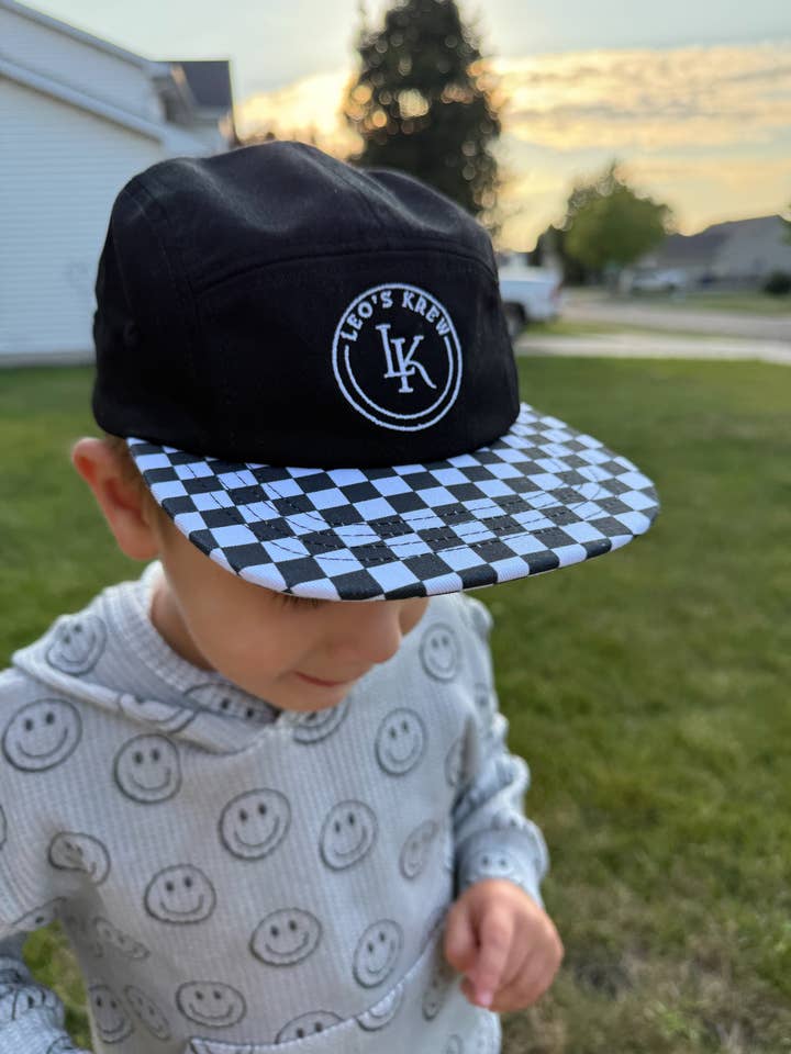 Checkered Krew Hat for wholesale by Leo's Krew