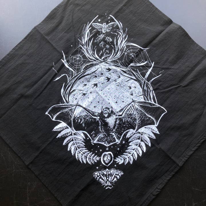 Witching Hour Bandana for wholesale by Solstice Handmade