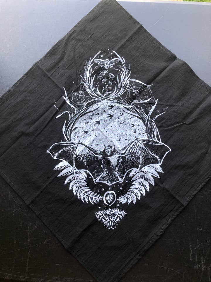 Witching Hour Bandana for engroshandel hos Solstice Handmade
