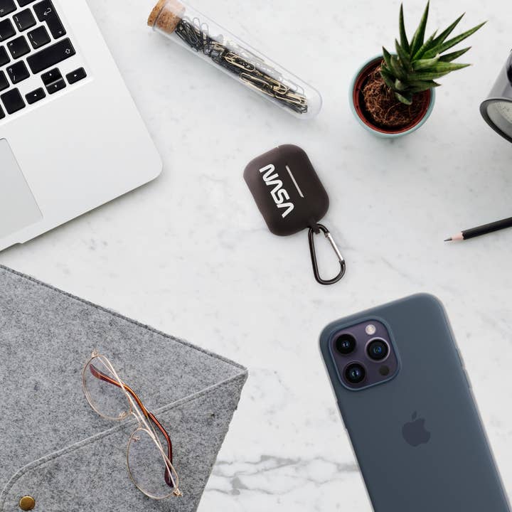 Thumbs Up! - Wholesale Airpod/Earbud Case - Men's - NASA Airpods Pro Case with Carabiner5