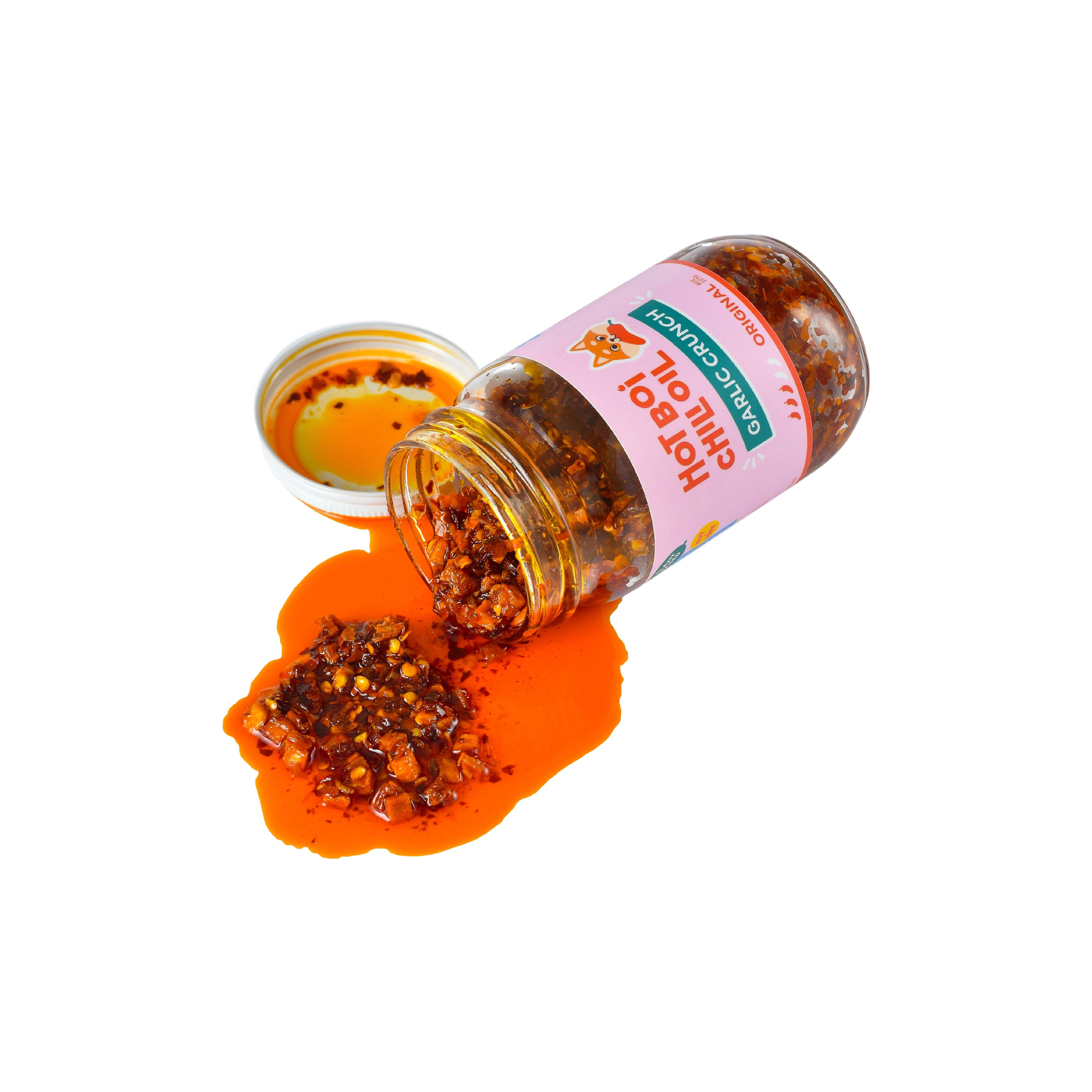 Hot Boi Chili Oil - Wholesale Chili Paste - Original (8oz)1