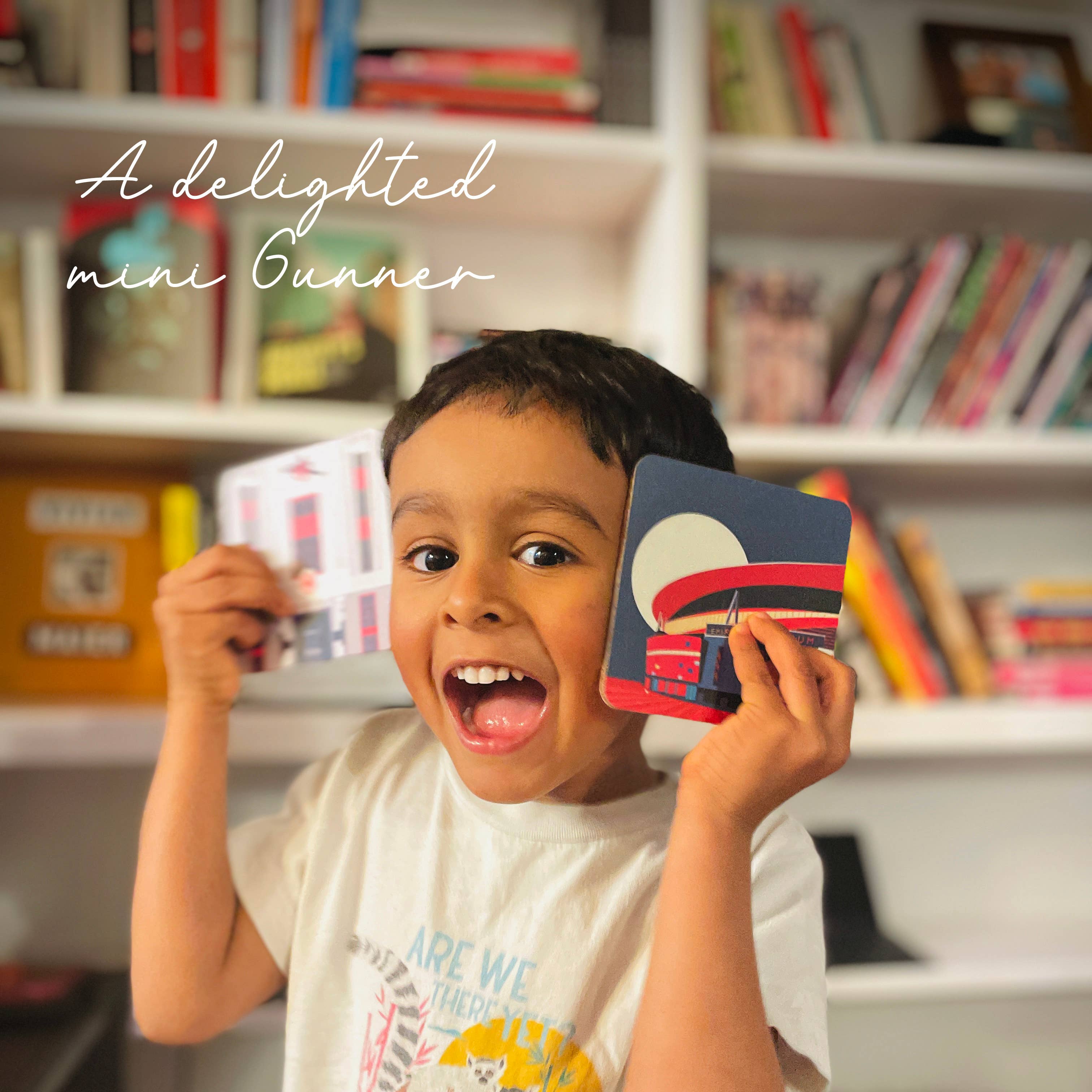 EYE FOR LONDON PRINTS – wholesale Coasters – Arsenal FC Stadium Coasters, Highbury & Emirates6