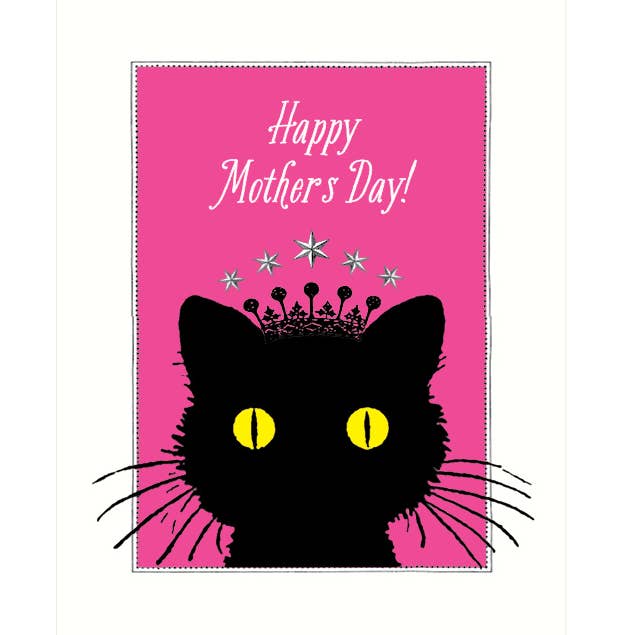 Cat | Mother's Day Greeting Card for wholesale by Lucca Paperworks