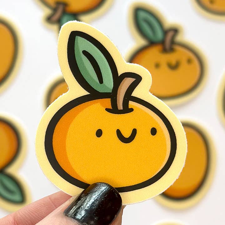 Orange Mini Sticker for wholesale by Shop Emily M