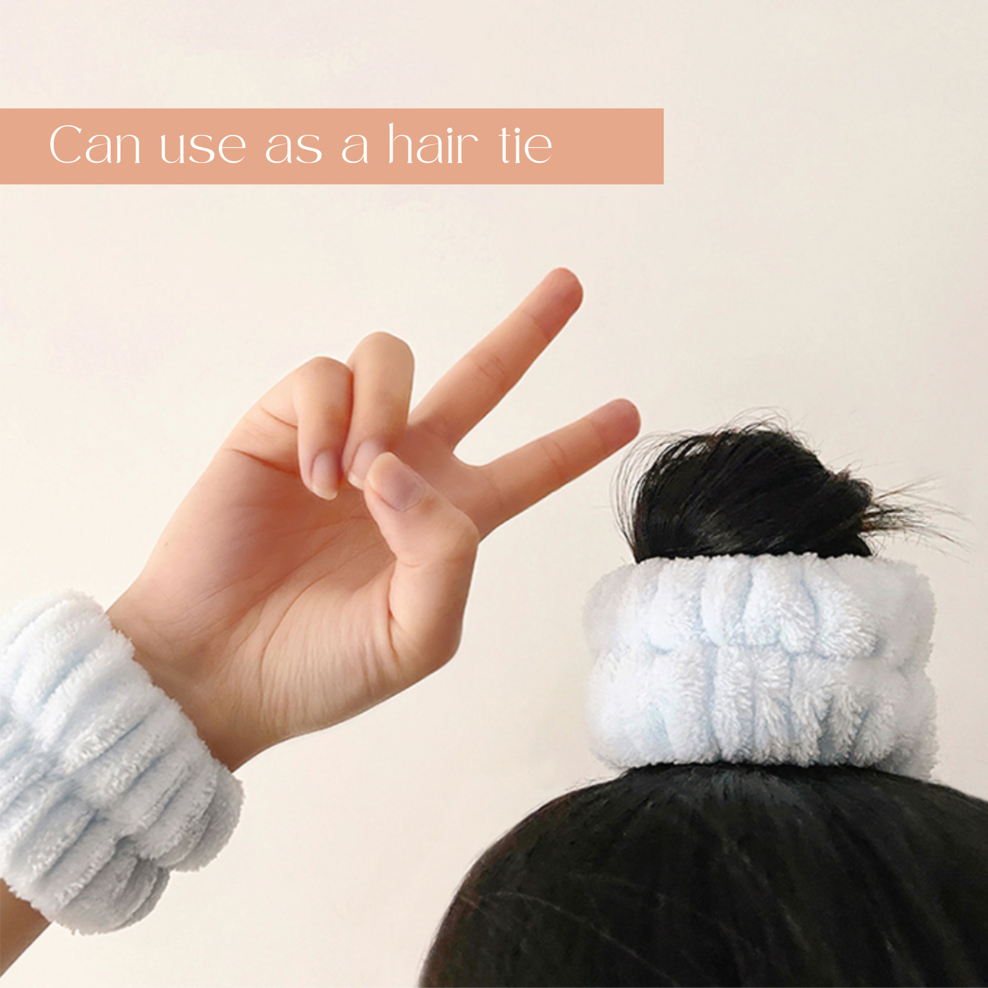 DrifWoo - Wholesale Spa Headband - Microfiber Spa Wristband & Headband Set, Face Wash 2 Pairs5