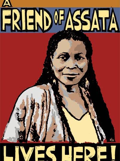 Friend of Assata Shakur (Poster) for wholesale by Ricardo Levins Morales Art Studio