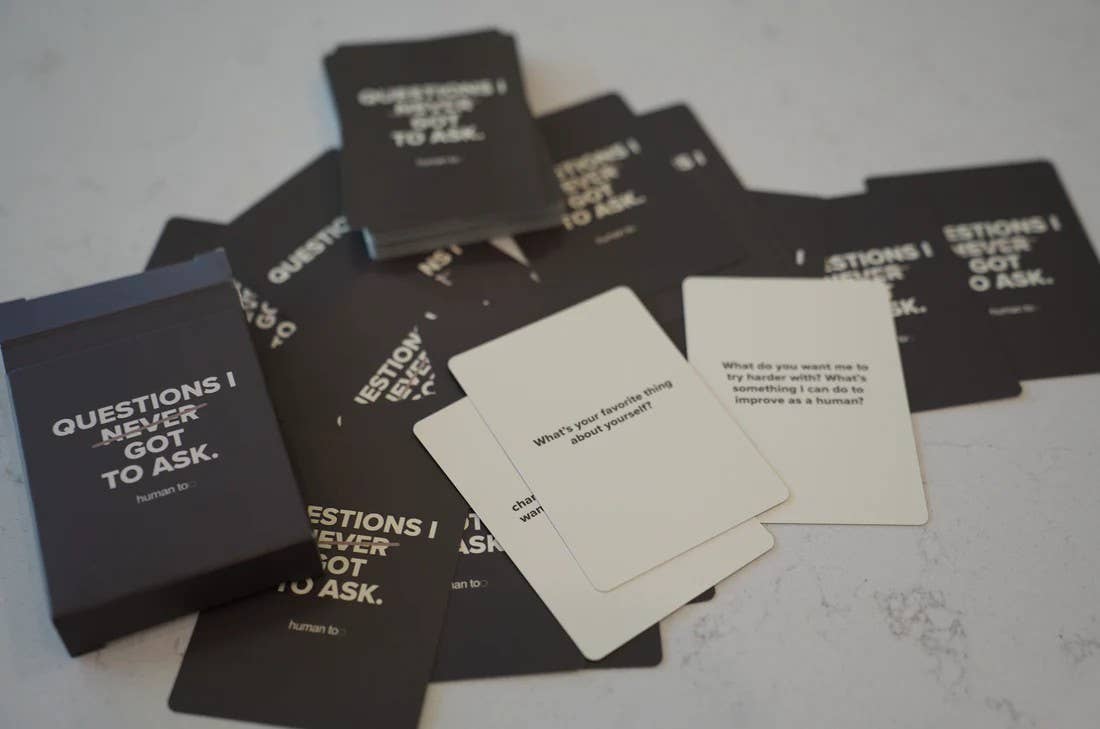 Human TOo - Wholesale Card Game - Questions I Never Got to Ask - Conversation Cards3