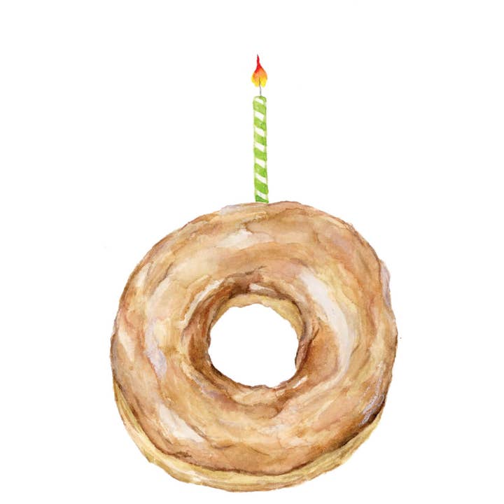 The Land of La - Wholesale Birthday Card - Glazed Donut2