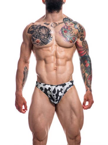 Lavtaljet bikini-trusse Shadow Camo - Renæssance - C4M for engroshandel hos CUT4MEN