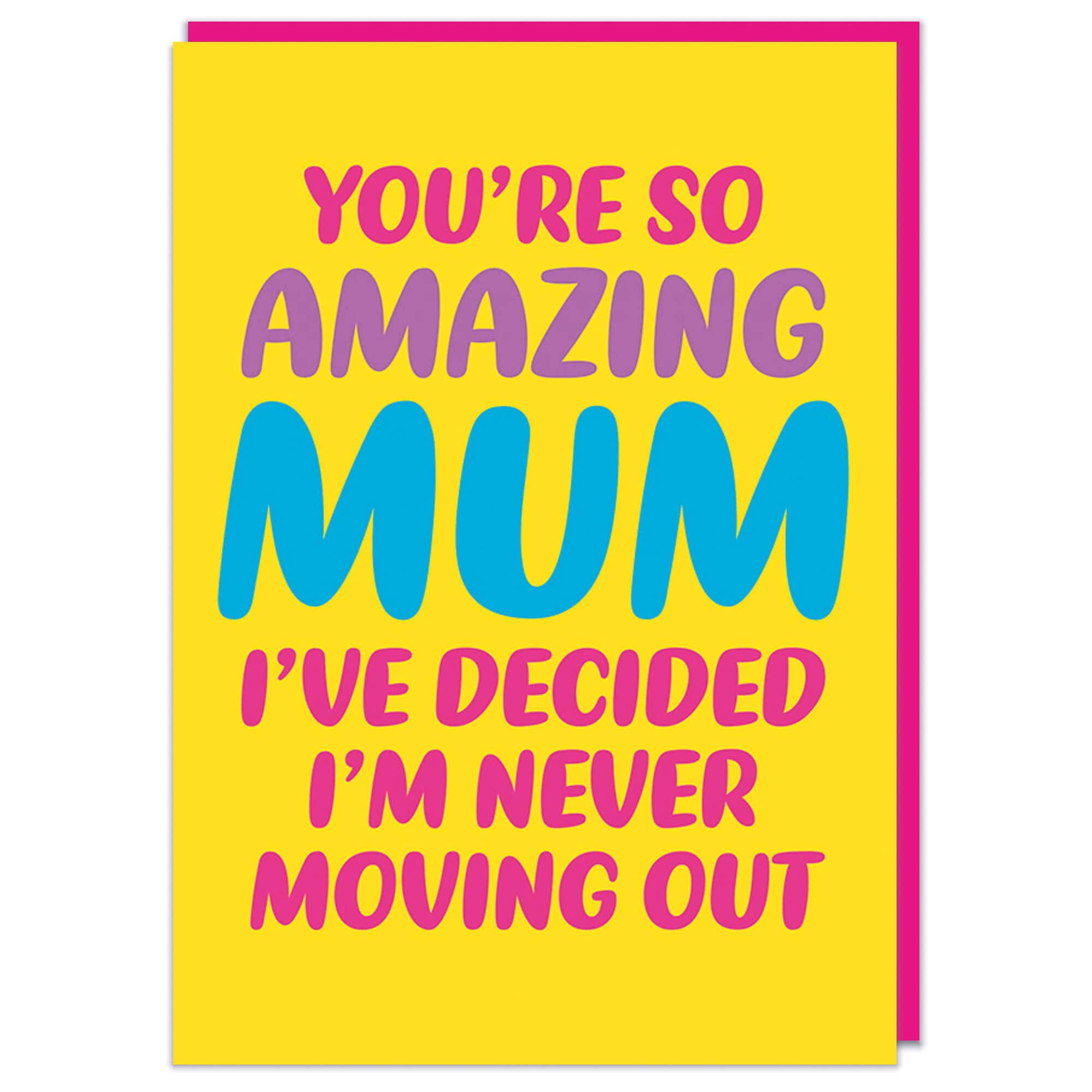 Dean Morris Cards – Cartão de Dia da Mãe por atacado – Decidiu nunca sair do Cartão de Dia das Mães2