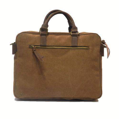ZEDE PARIS - Wholesale Laptop Bag - Unisex - ARTS-ET-METIERS - Canvas and leather laptop bag19