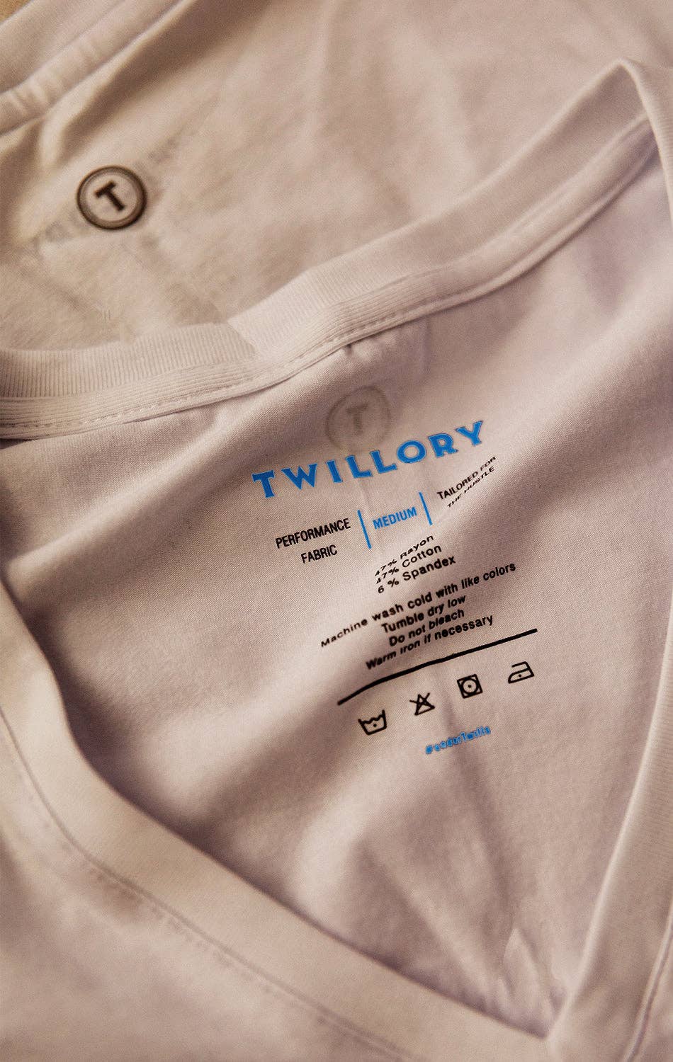 REMOVED BRAND - Wholesale T-Shirt - Men's - Performance Undershirt // V Neck - Tonal1