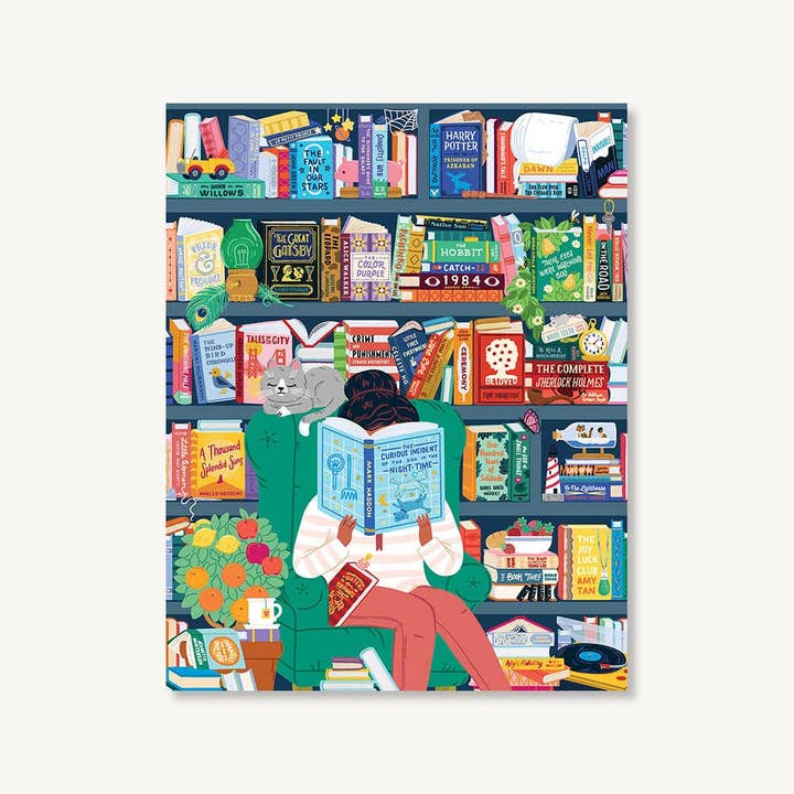 Chronicle Books - Wholesale Puzzle - Adult - 50 Must-Read Books of the World Bucket List 1000 Pc Puzzle