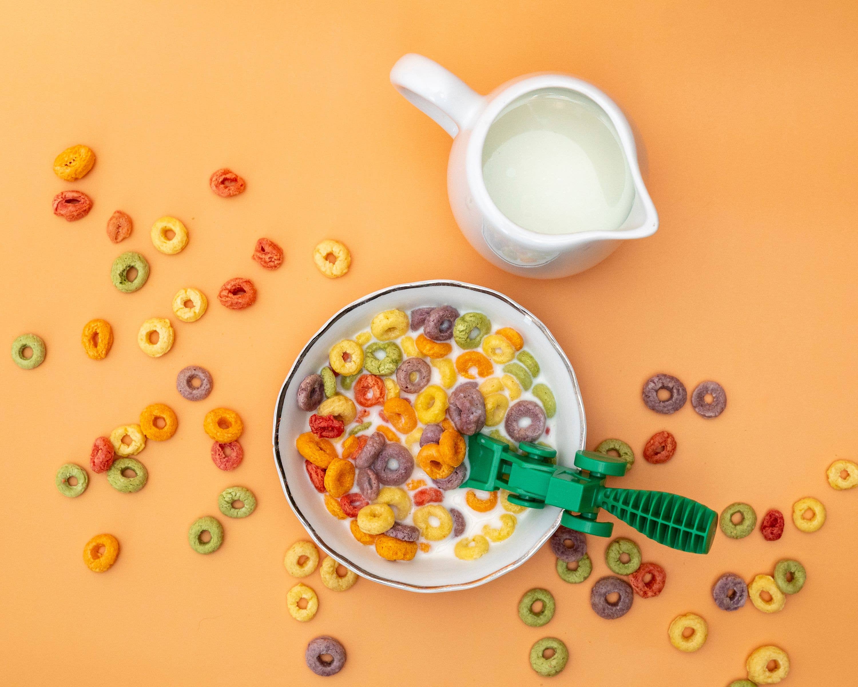 Constructive Eating - Wholesale Flatware Set - Kids & Baby - Set of 2 Tractor Utensils10