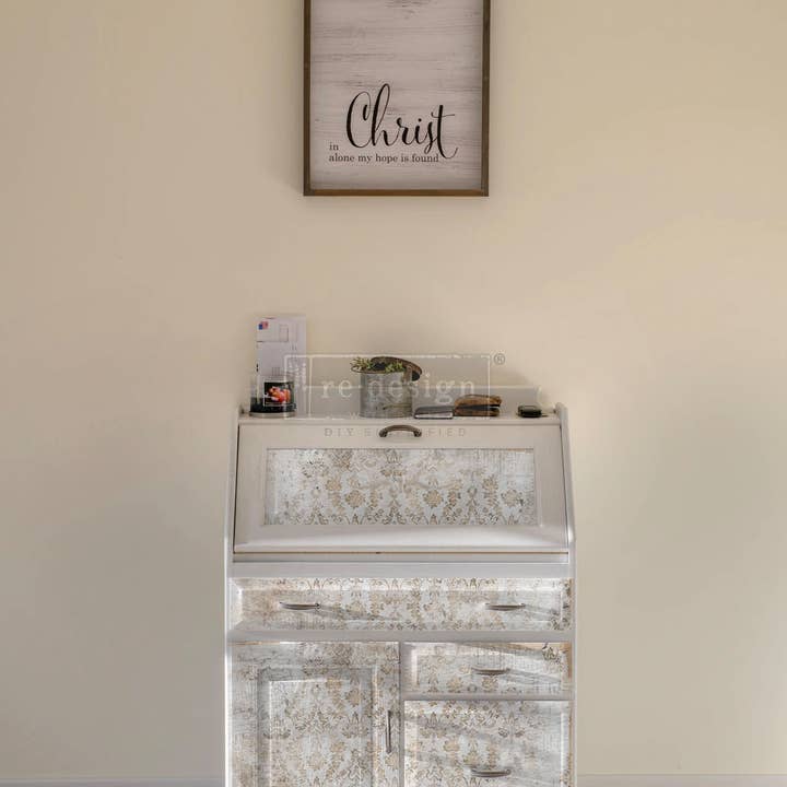 Redesign with Prima - Wholesale Tissue Paper - Redesign Decoupage Décor Tissue Paper Washed Damask3