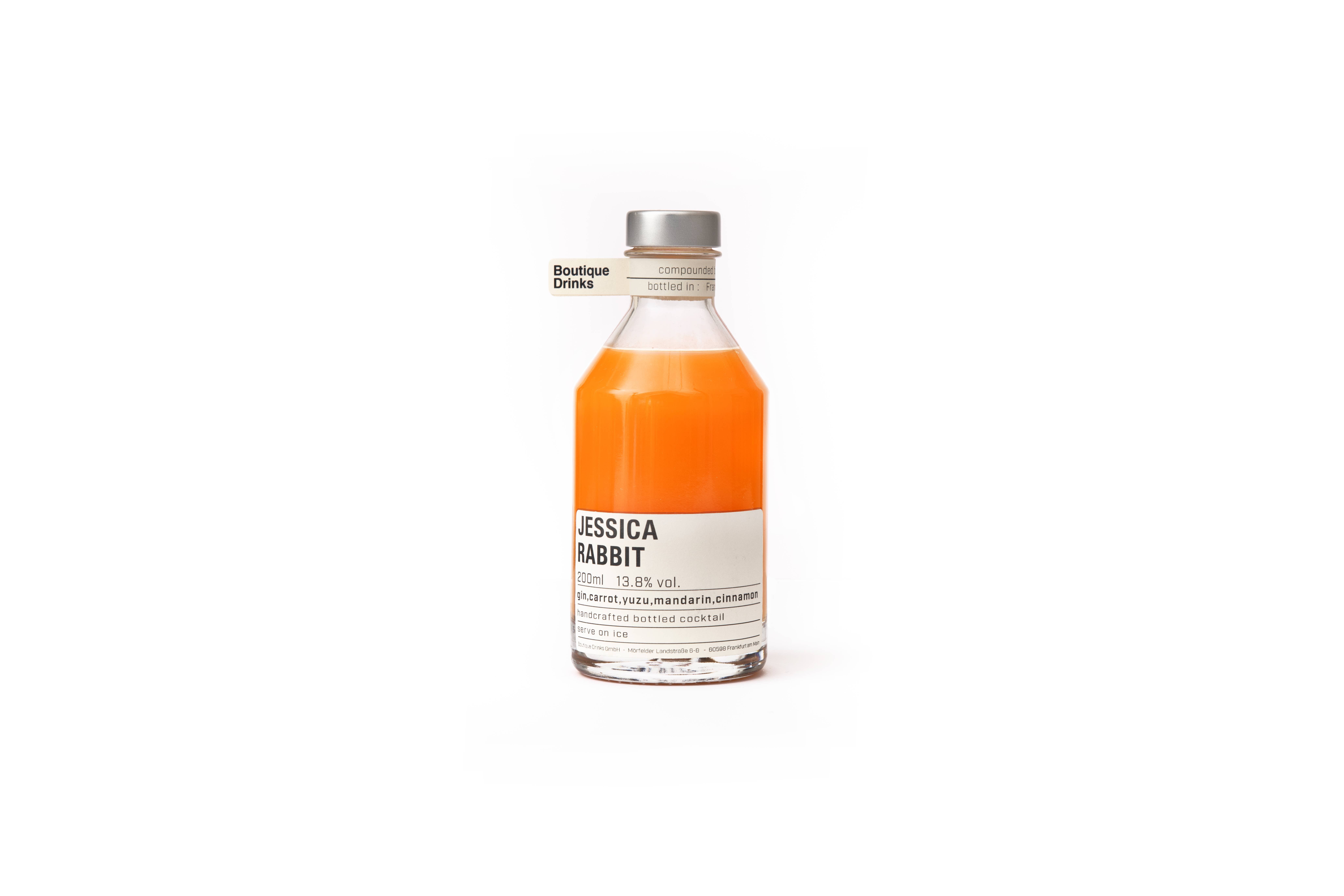 Boutique Drinks - Wholesale Cocktail Mix/Syrup - Boutique Drinks: JESSICA RABBIT1