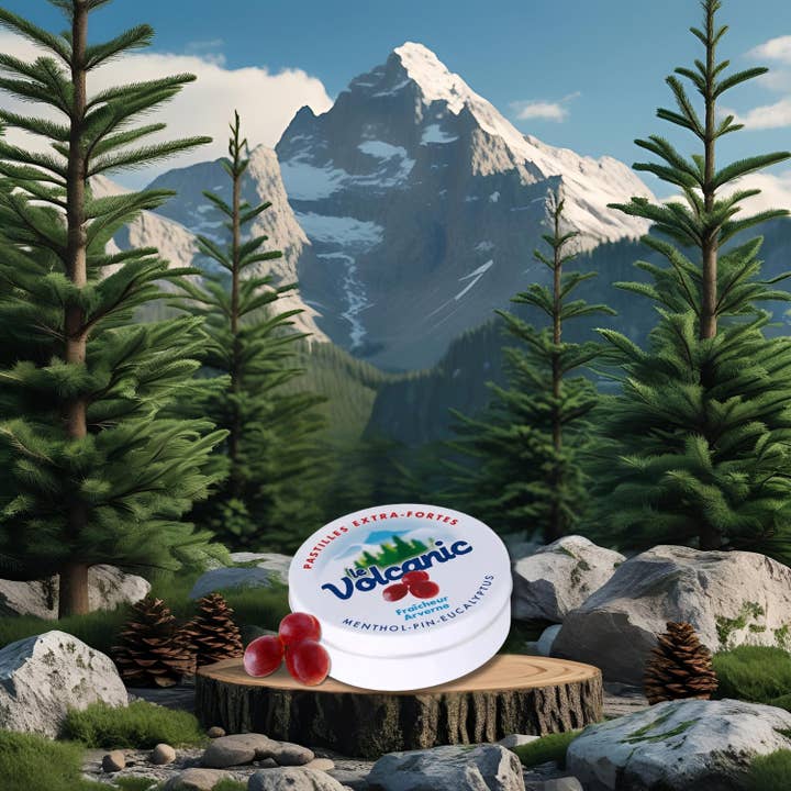 Bonbon-France - Wholesale Hard Candy - Le Volcanic Pine Candies - Eucalyptus -7