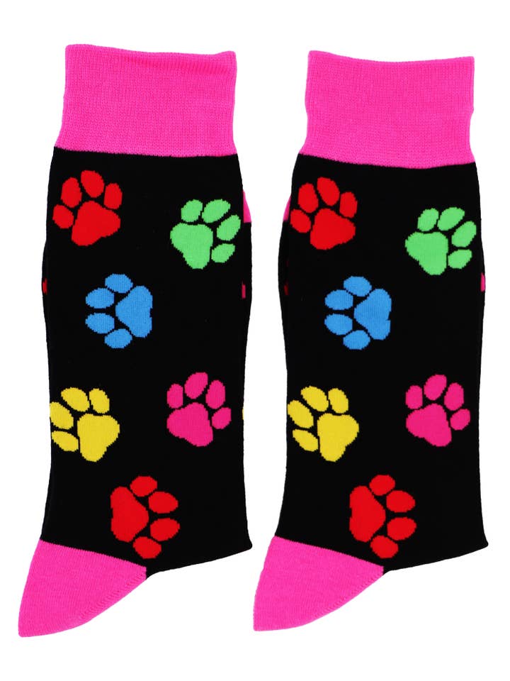 SoXcellent - Wholesale Socks - Unisex - Dog Paw Animal Unisex Fun Dress Casual Pattern Funny Socks10