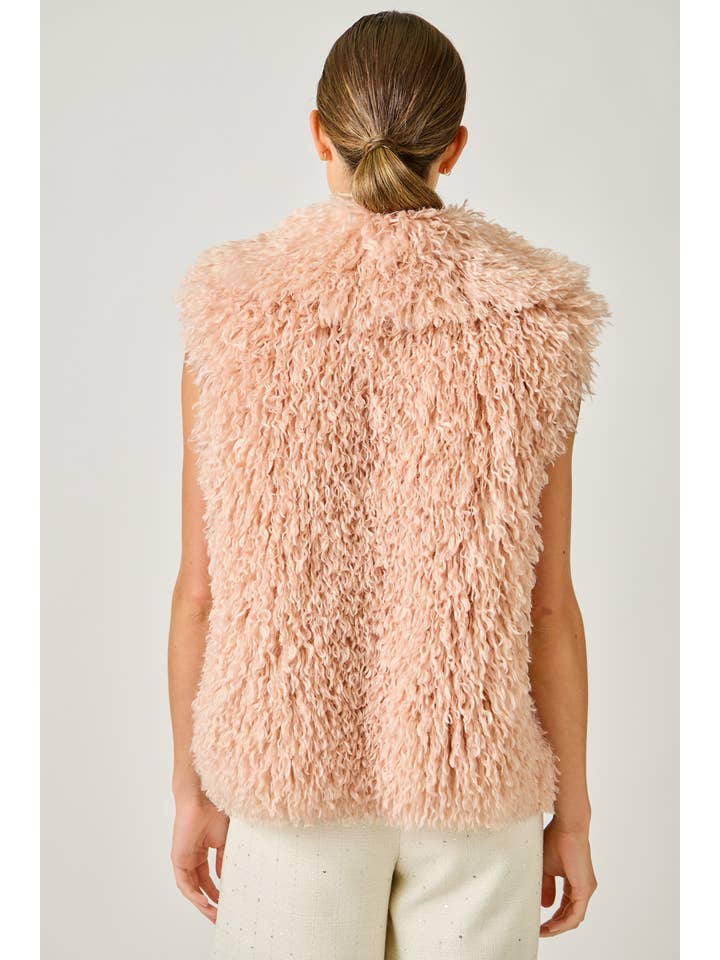 Mystree - Venta al por mayor Chaleco de abrigo - Mujer - Chaleco de Piel Sintética Peluda 612423