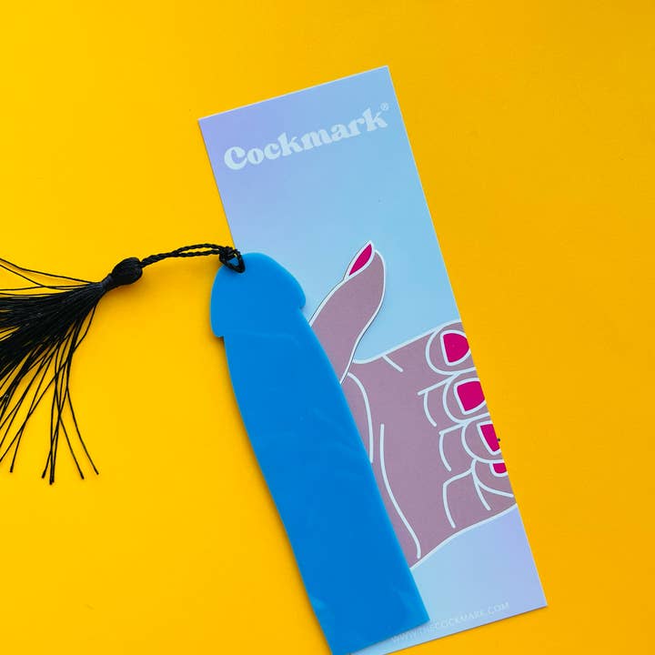 Cockmark - Wholesale Bookmark - Blackbird Cockmark Bookmark