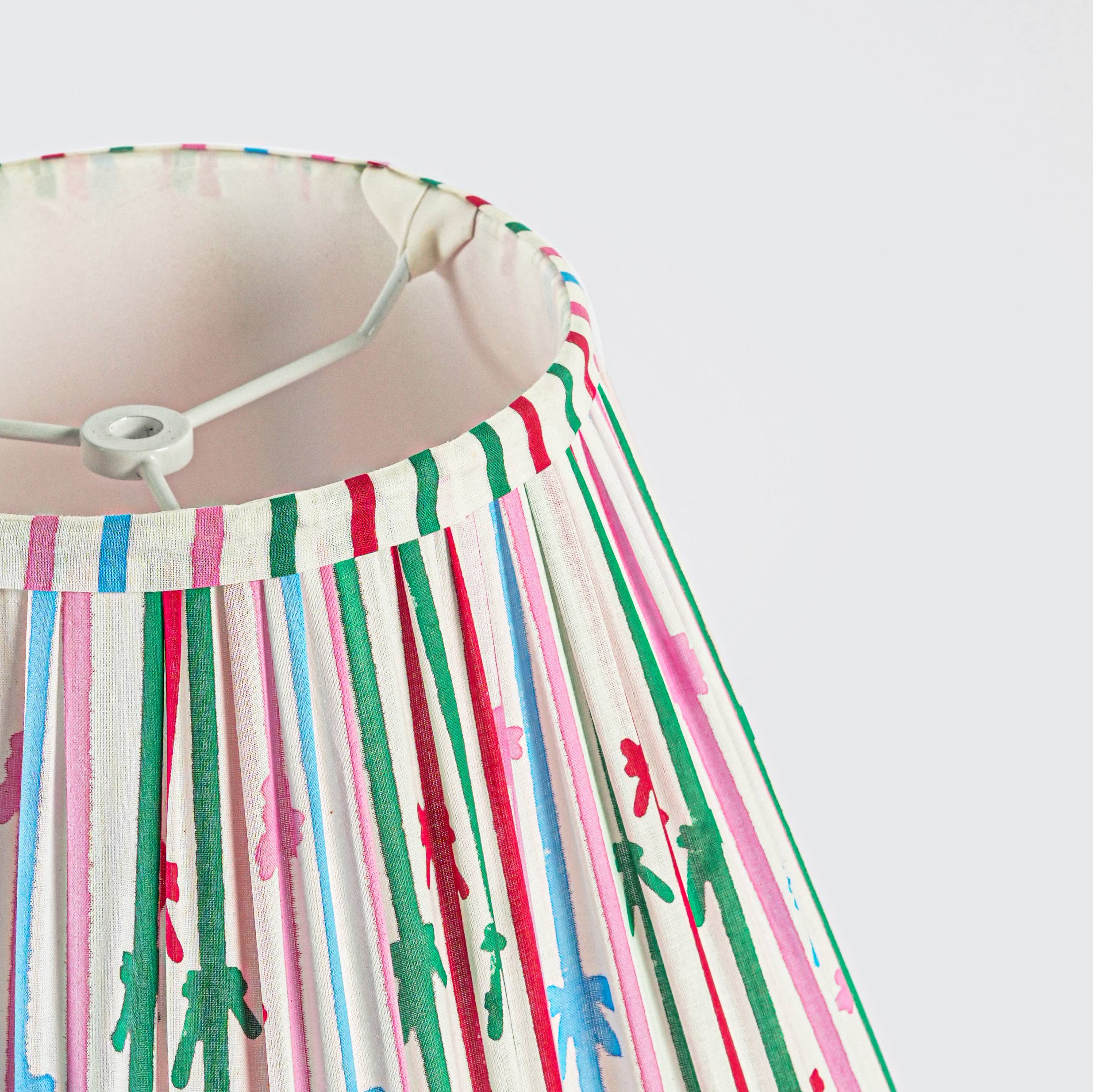 Mela Artisans - Wholesale Lamp Shade - Bellebow Handblocked Lampshade1