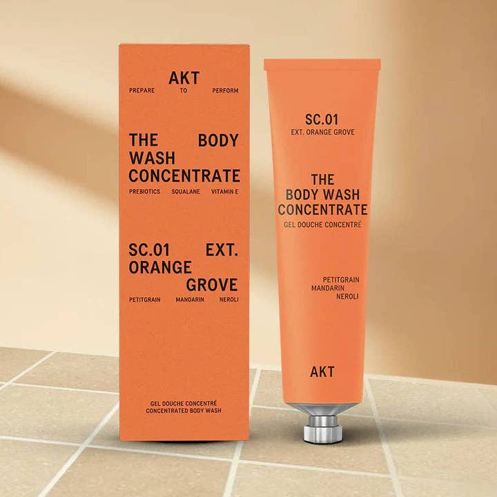 AKT Body Wash Concentrate SC.01 Orange Grove for wholesale by AKT London (UK)