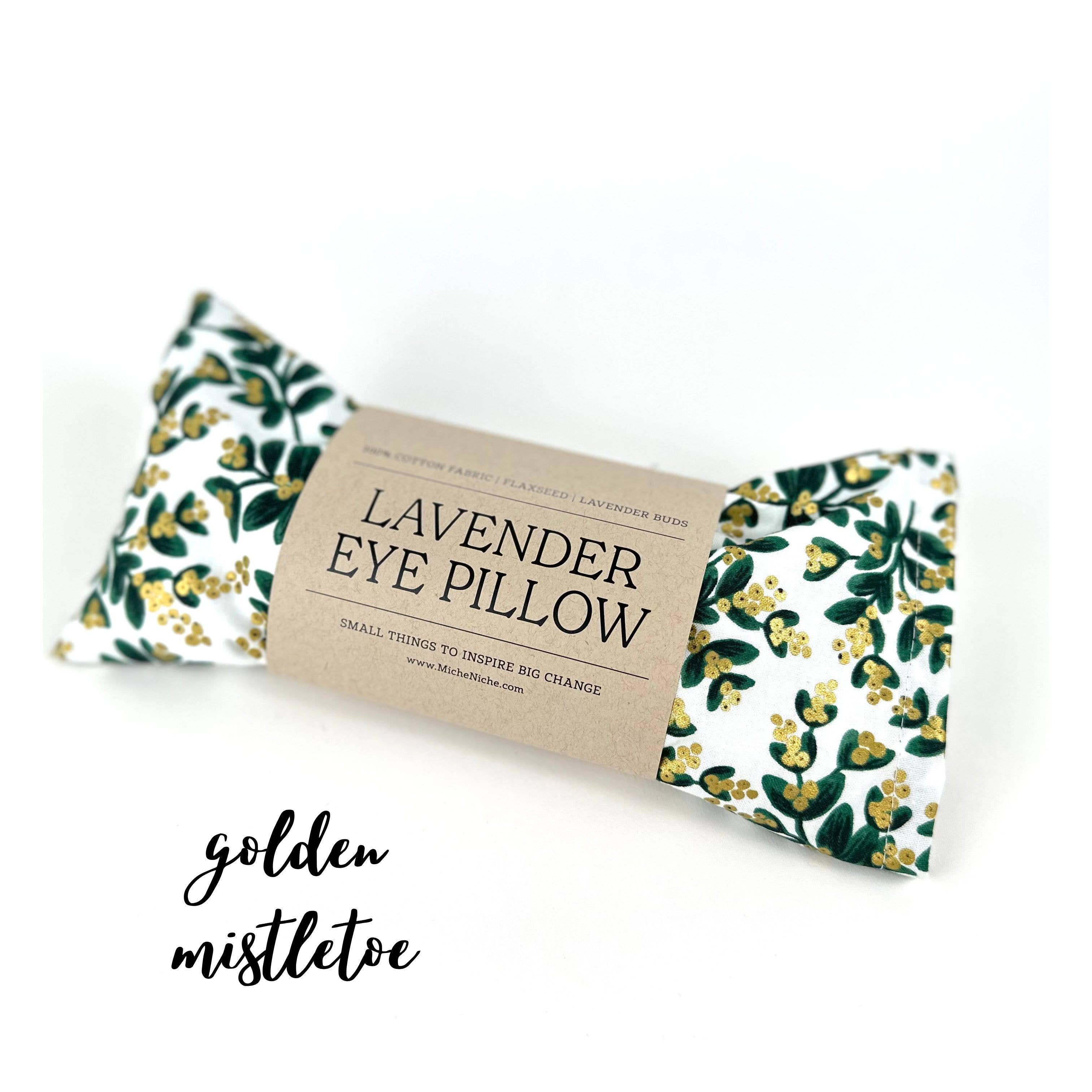 Miche Niche - Venta al por mayor Cojín de spa/terapia - Almohada para ojos color lavanda | Colección Rifle Paper Co7