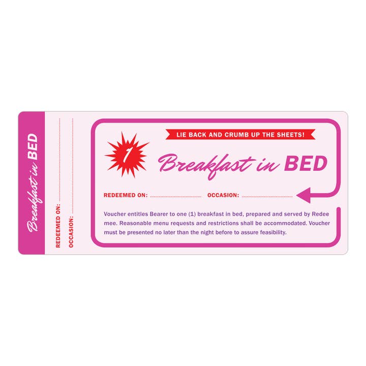 Knock Knock - Wholesale Gag Gift/Novelty Gift - Vouchers for Lovers