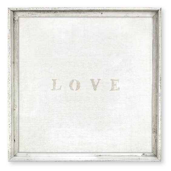 'Love' Wall Art for wholesale by Sweet Gumball Inc.