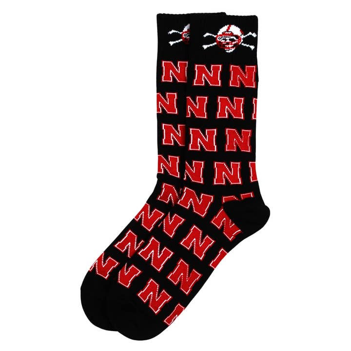 Nebraska Cornhuskers Blackshirts Dress Socks for wholesale by Donegal Bay
