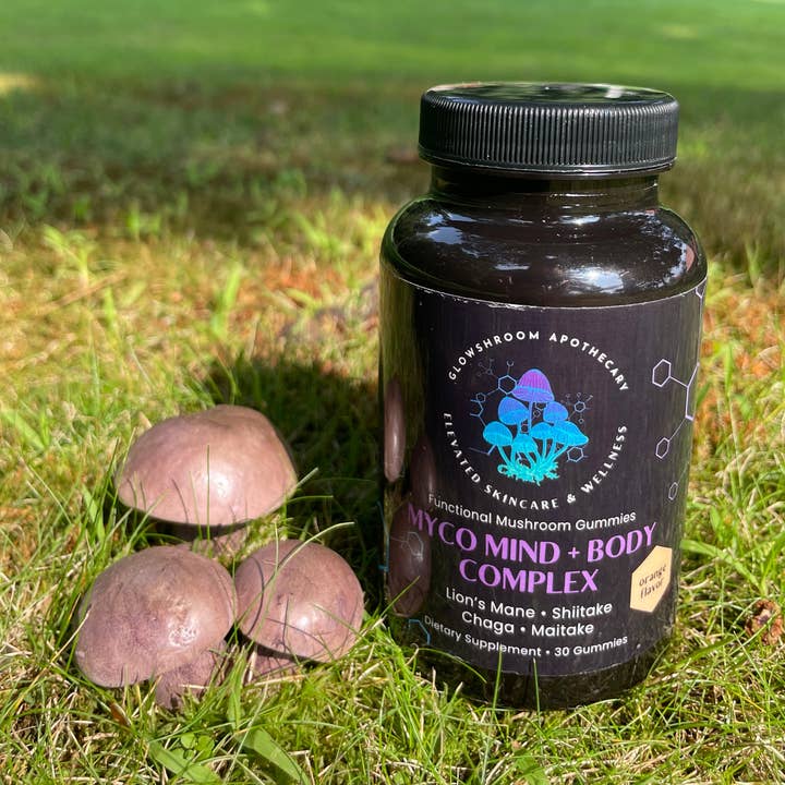 Functional Mushroom Wellness Gummies for wholesale by Glowshroom Apothecary