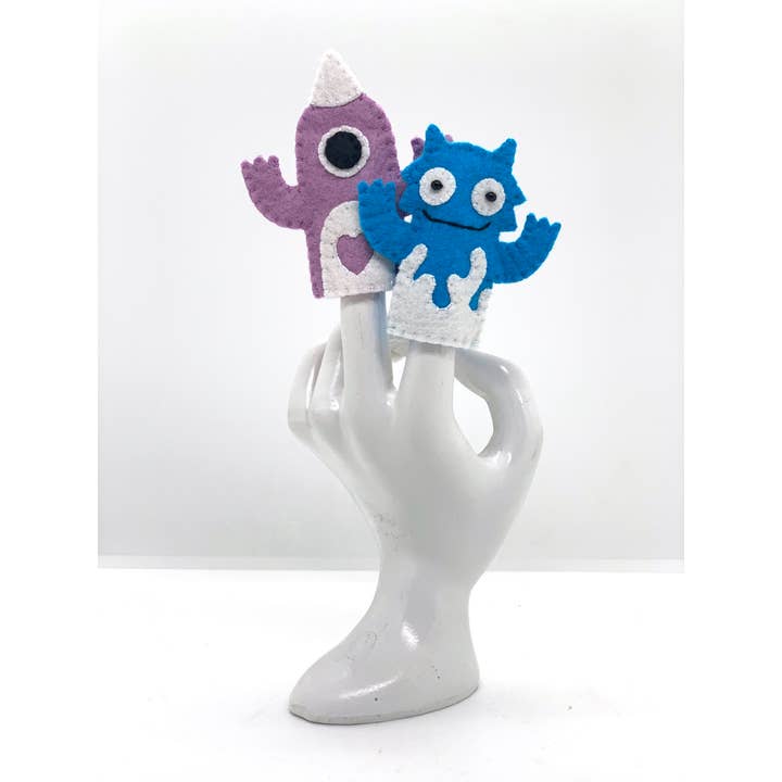 Lumpy Buttons - Wholesale Finger Puppet - Kids & Baby - Monster Felt Finger Puppet5