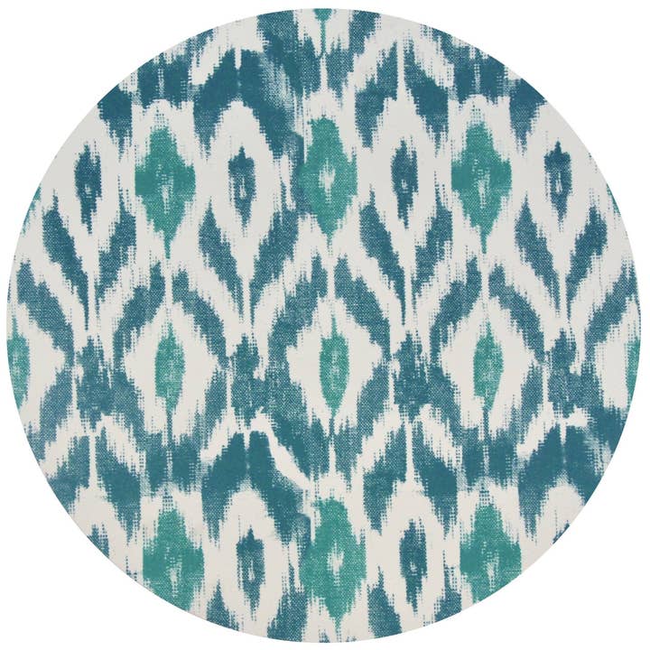 Platzdeck/Untersetzer, Ikat 2 (Ägäis) für den Großhandel von Tisch New York