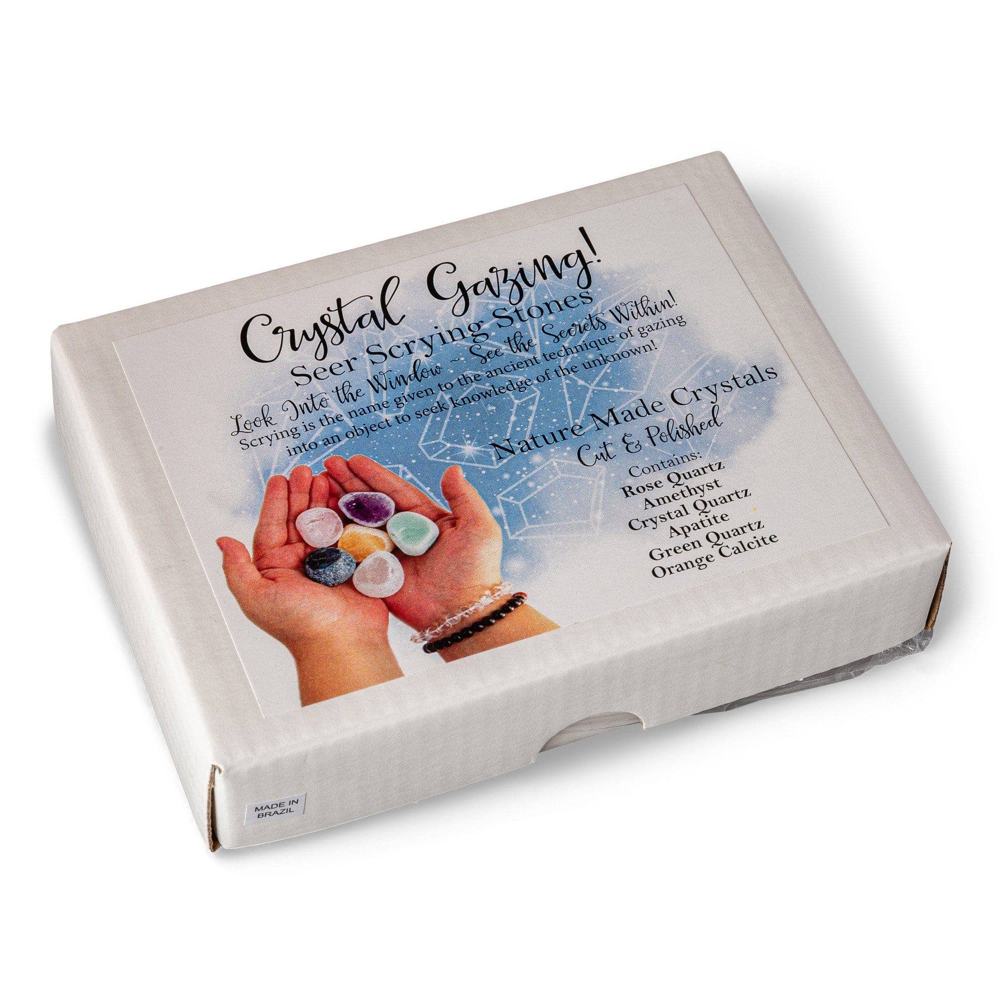 Rock Paradise - Wholesale Spiritual Stone/Crystal - Seer Stone Set Crystal Gazing Scrying - Set of 610