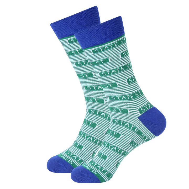 State Street Socks for wholesale by Barrel Down South