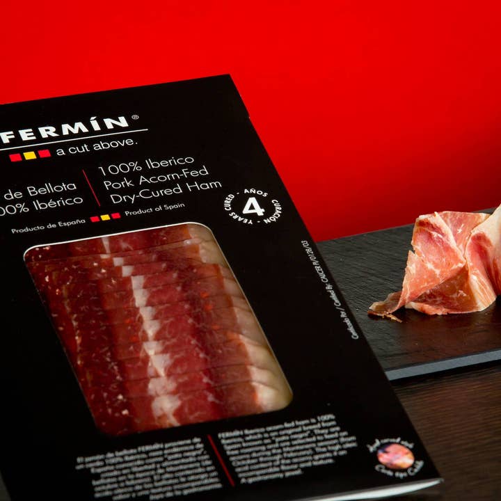 Number One Caviar LLC - Wholesale Ham - Acorn Fed (Bellota) 100% Iberico Breed Pork Ham 2oz | Jamon1