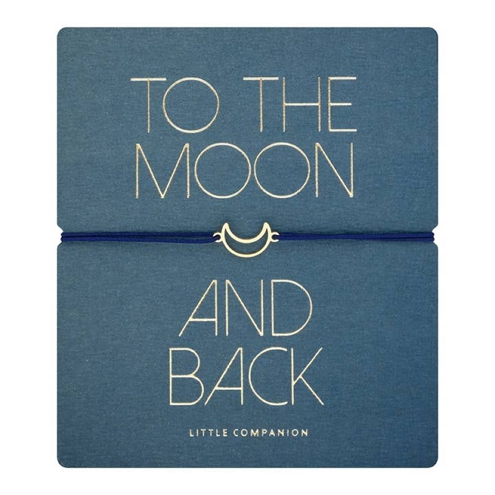 Armband Lilla Följeslagare Guldpläterad Måne för wholesale av Crystals by HCA Jewellery