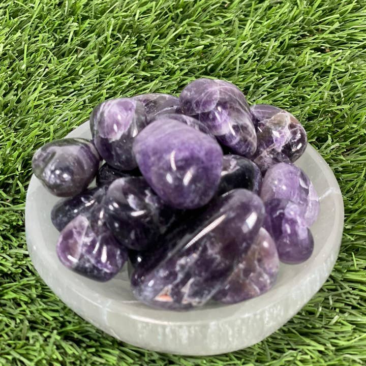 CaNatureLover - Wholesale Spiritual Stone/Crystal - Tumbled AMETHYST / AMETHYST/ AMETHYST CRYSTAL / GEMSTONE