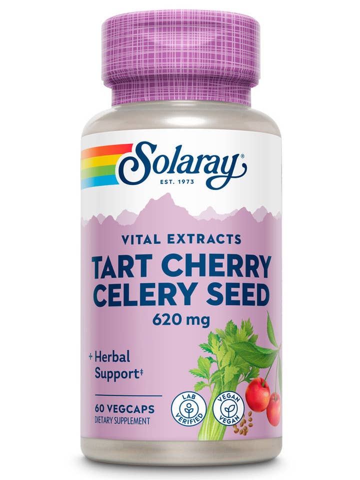 Tart Cherry & Celery Seed 620mg for wholesale by Solaray