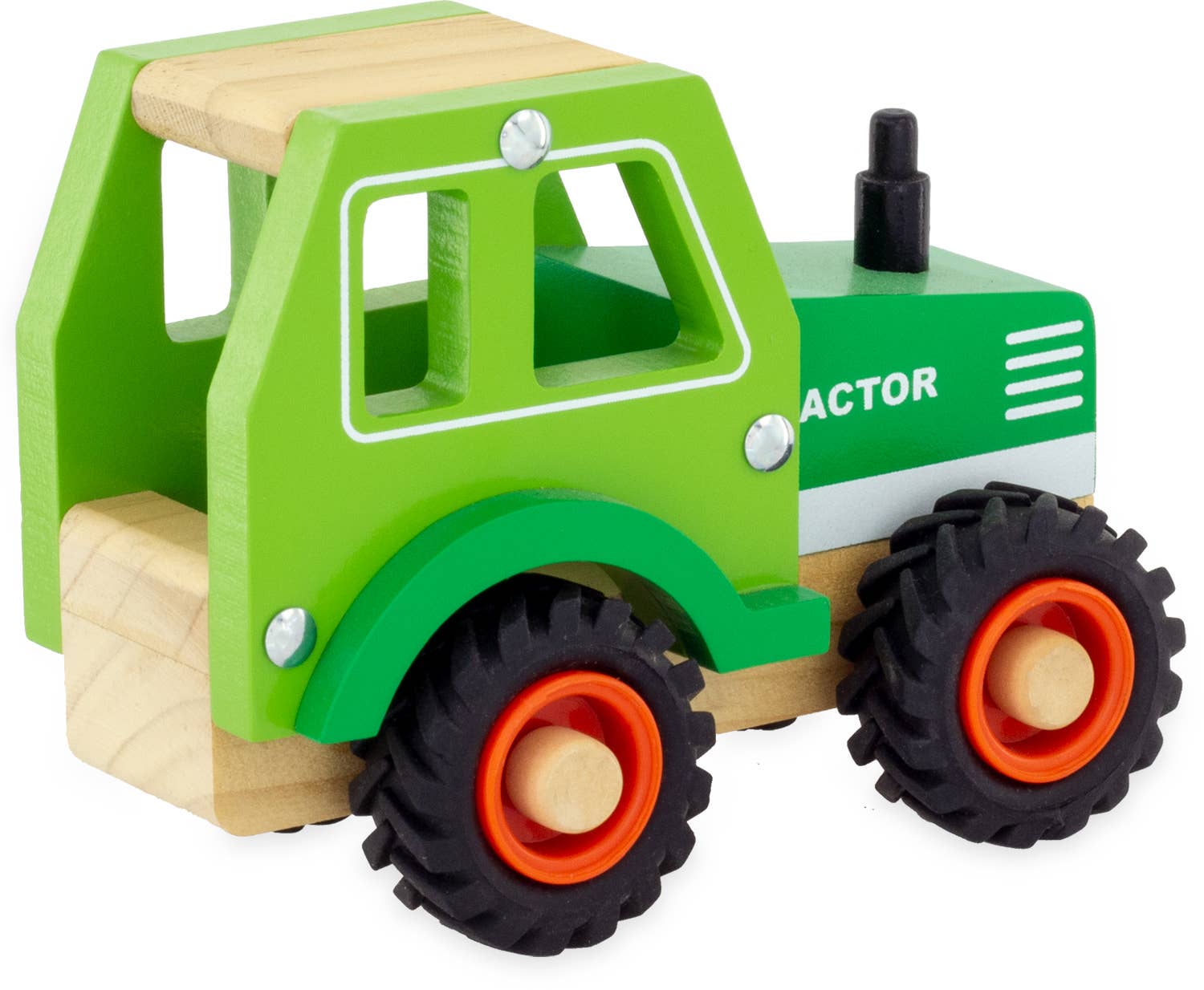 Ulysse Couleurs d'Enfance - Wholesale Toy Car/Truck - Kids - GREEN TRACTOR1