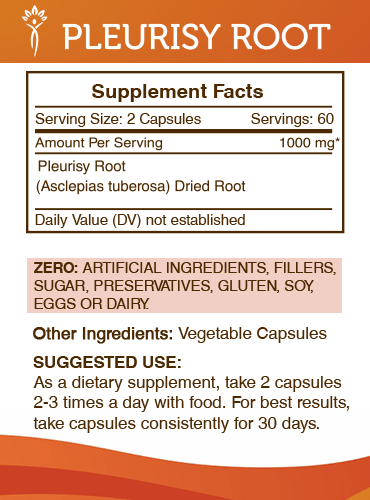 Secrets Of The Tribe - Wholesale Oral Supplement/Vitamin - Pleurisy Root Capsules3