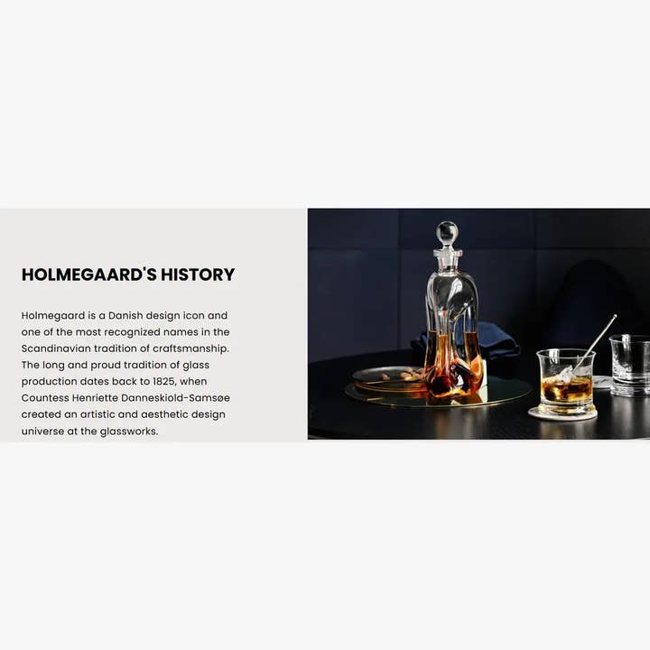 Danish Design Collective - Wholesale Shot Glass - Holmegaard - No. 5 - Mouth-Blown Shot Glass - 1.7 oz4