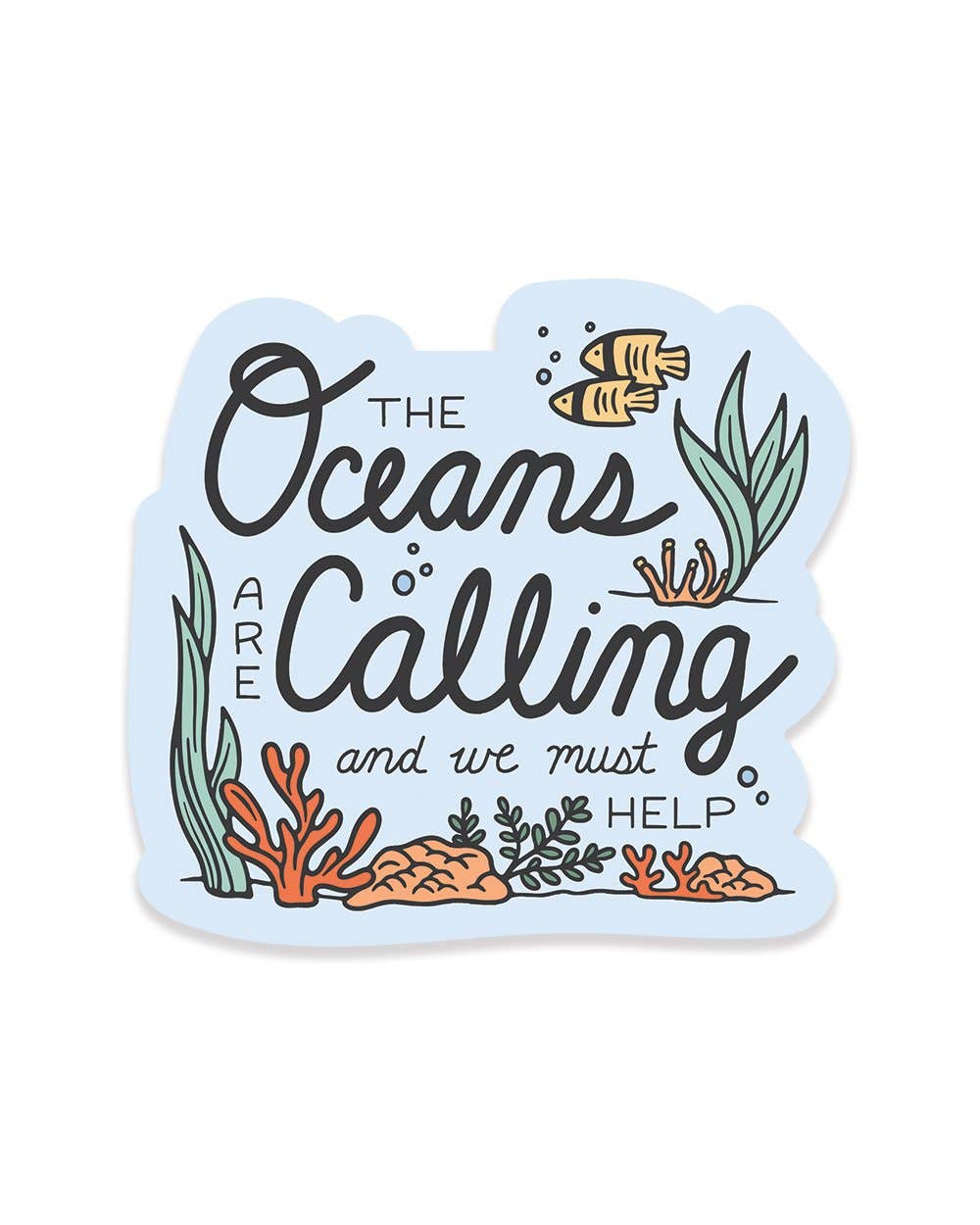 Keep Nature Wild - Wholesale Sticker - Oceans are Calling | Sticker