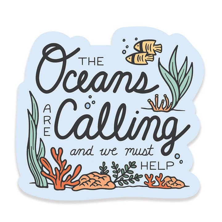 Keep Nature Wild - Wholesale Sticker - Oceans are Calling | Sticker0