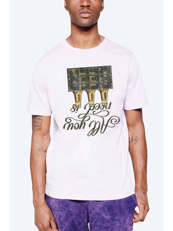 HARANG - Wholesale Screen Printed T-Shirt - Men's - M8107 BEER graphic tee4